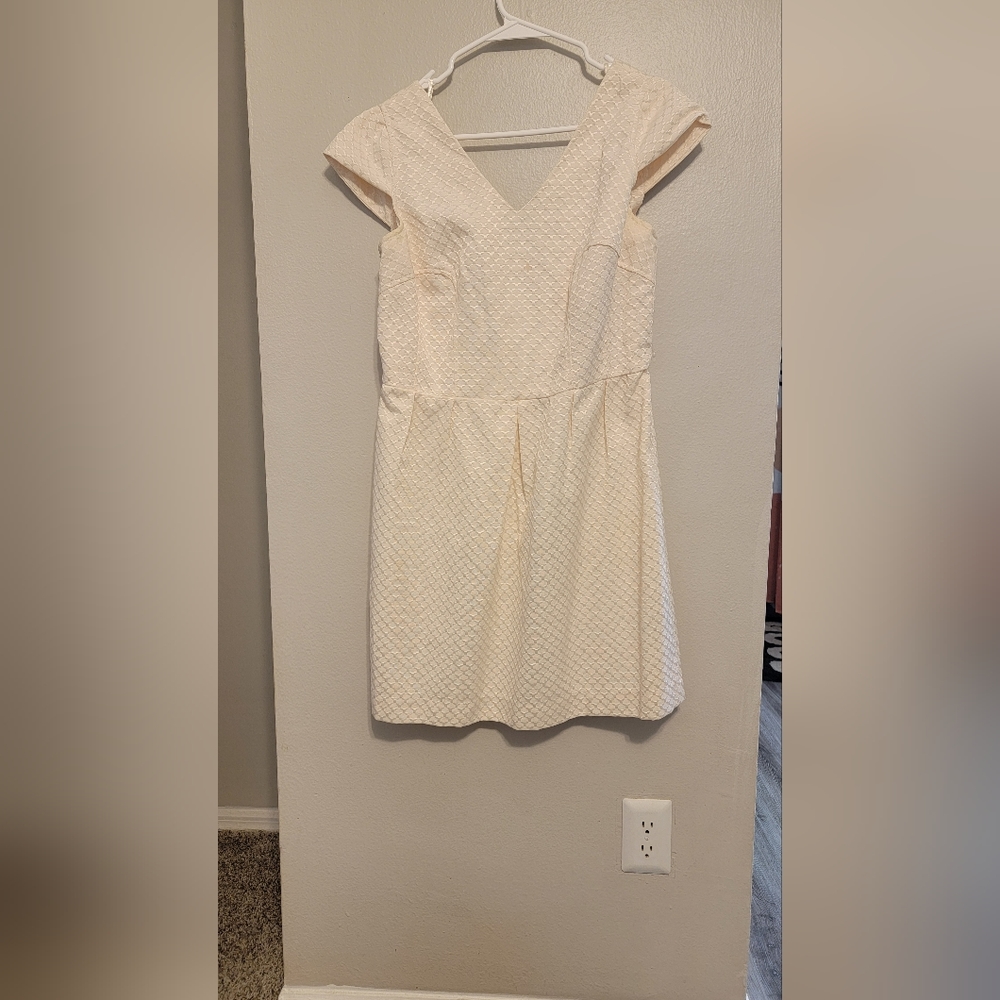 Cream Worthington dress